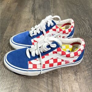 VANS Old Skool Pro Checkered Mens Sneakers